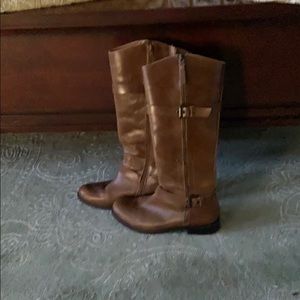 Western style high boots
